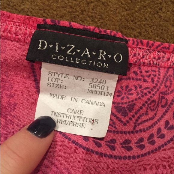 Dizaro Collection Paisley Skirt Sz M - Picture 2 of 2